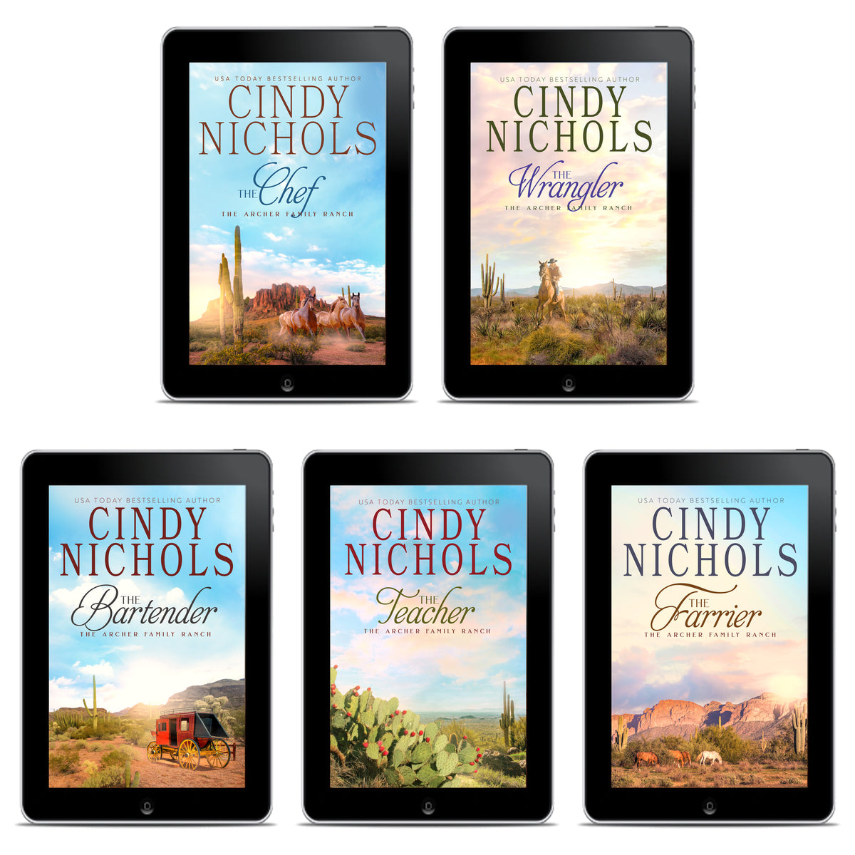 The Archer Family Ranch Books 1 - 5 (EBOOKS)