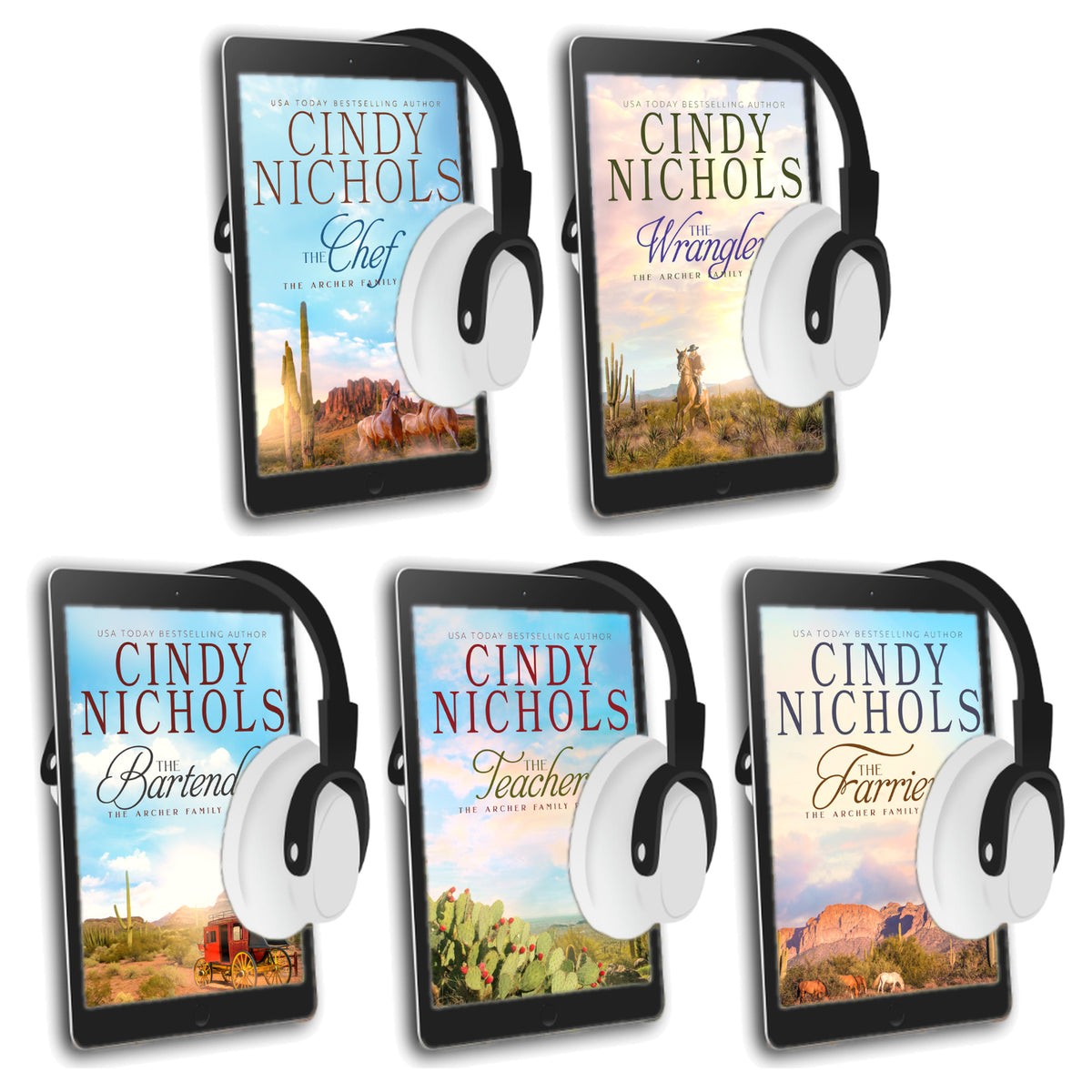 The Archer Family Ranch Books 1 - 5  (AUDIOBOOKS)